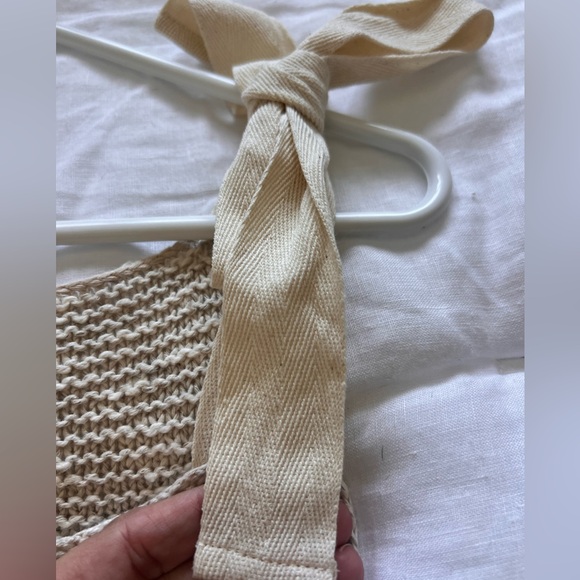 Madewell Highgate Tie-Strap Sweater Tank size L - Picture 5 of 8